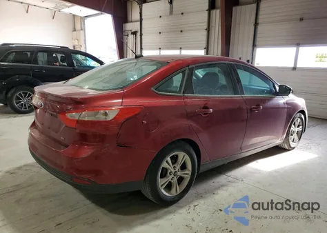 2014 Ford Focus Se z USA, uszkodzony, nr VIN 1FADP3F27EL338661
